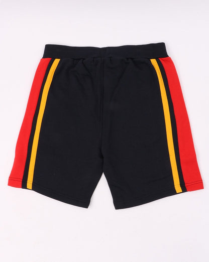Sergio Tacchini Fleece-Shorts Marineblau/Vintage-Rot