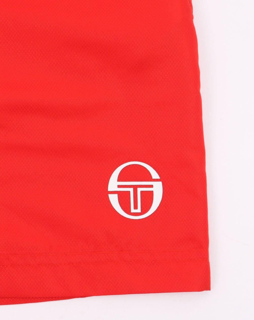 Sergio Tacchini Rob Badeshorts Vintage Rot/Weiß