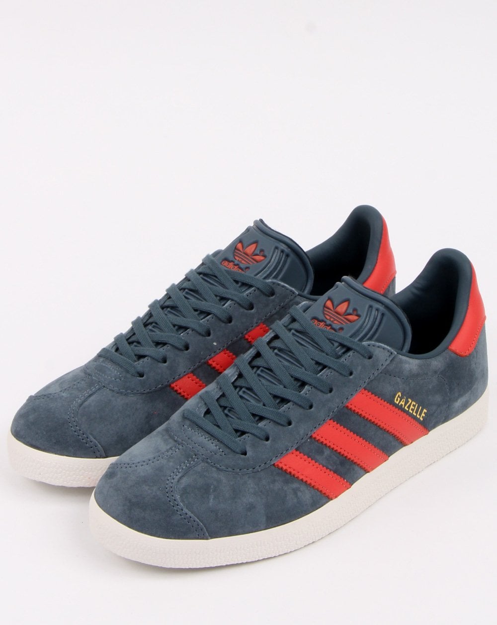 Adidas Gazelle Sneakers Slate Blue/Trace Scarlet