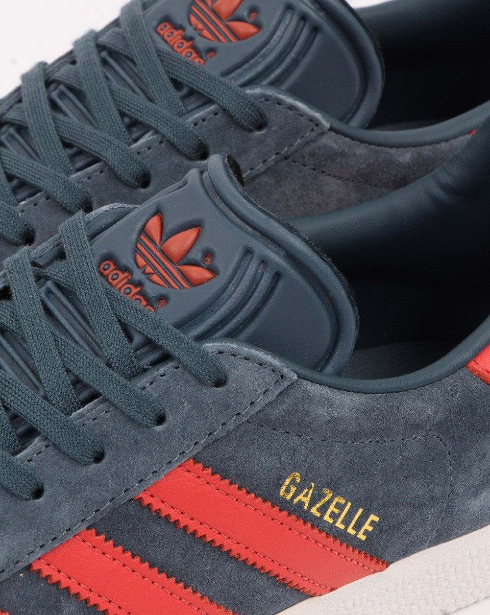 Adidas Gazelle Sneakers Slate Blue/Trace Scarlet