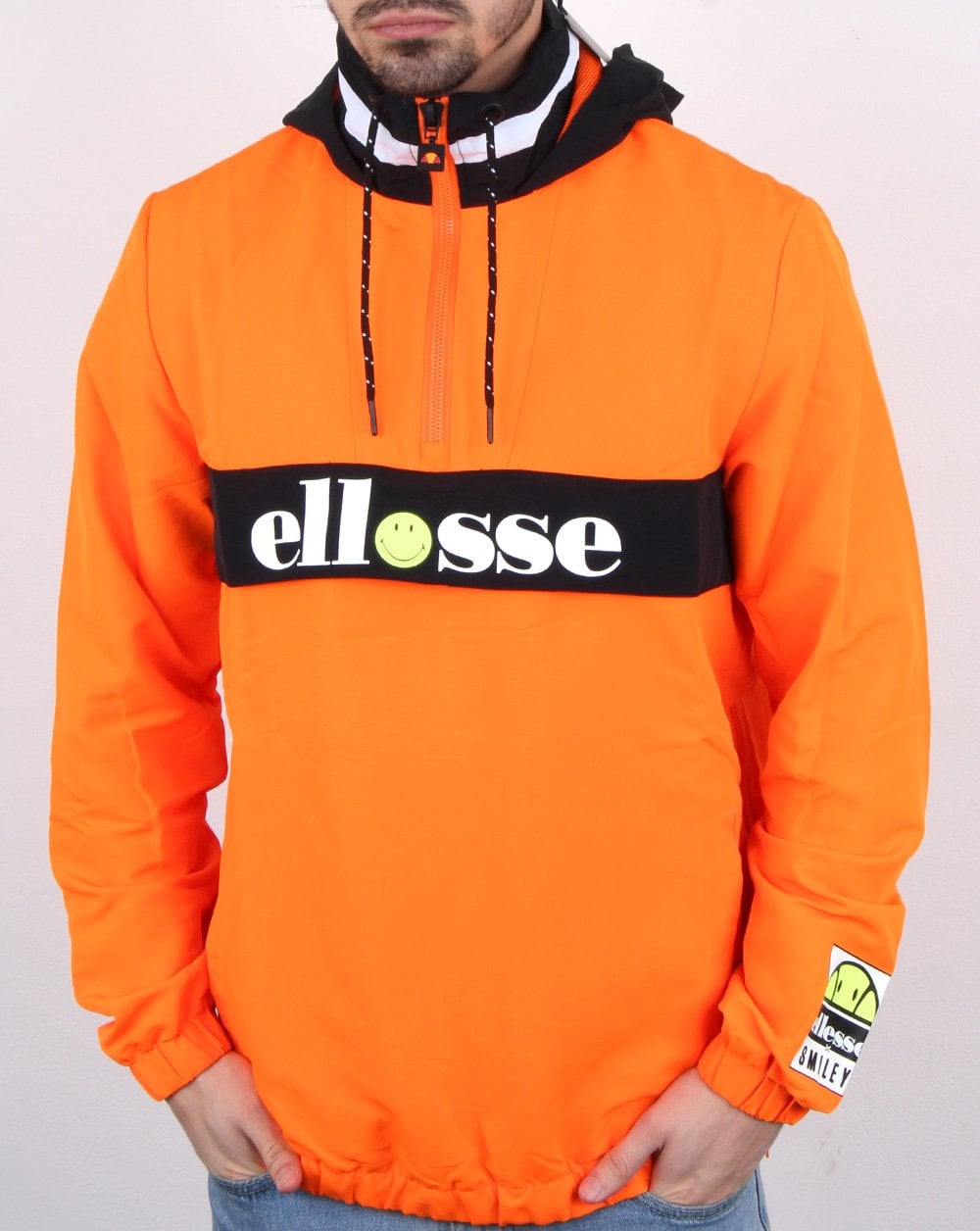 Ellesse Smiley Jacke Neon Orange