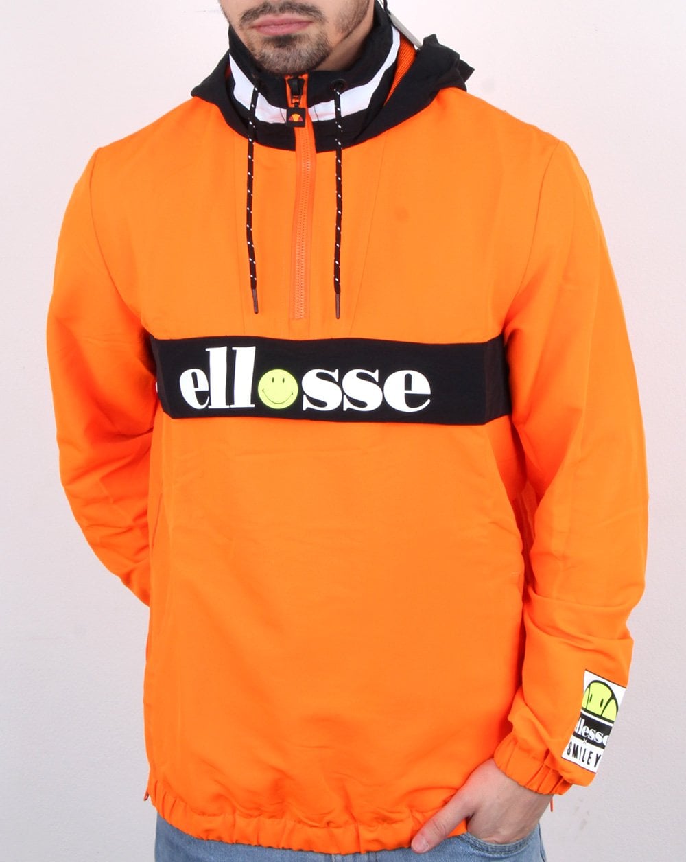 Ellesse Smiley Jacke Neon Orange