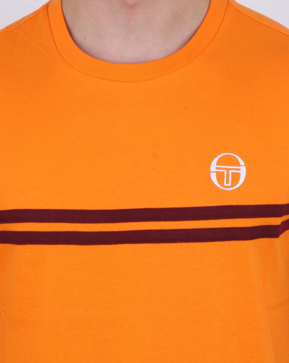Sergio Tacchini Supermac T-Shirt Orange/Bordeaux