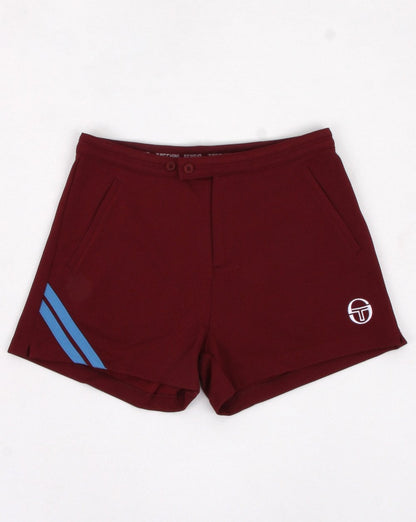 Sergio Tacchini Time Shorts Weinrot/Himmelblau
