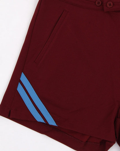 Sergio Tacchini Time Shorts Weinrot/Himmelblau