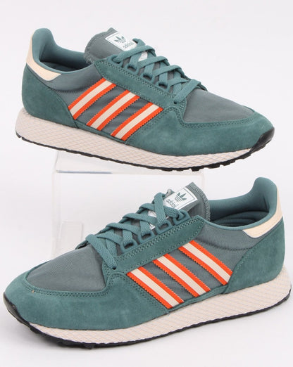 Adidas Forest Grove Sneakers Rohgrün/Orange