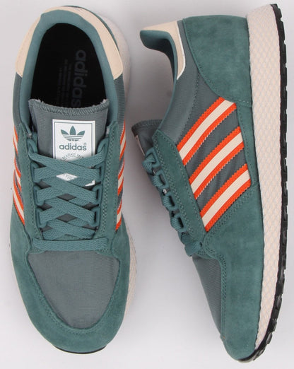 Adidas Forest Grove Sneakers Rohgrün/Orange