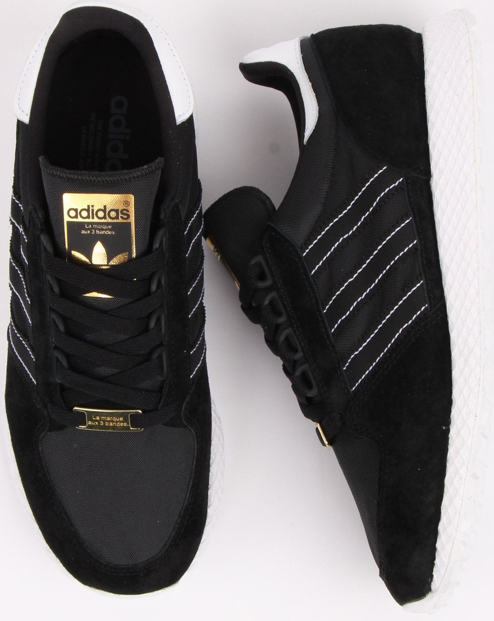 Adidas Forest Grove Trainers Black/Gold