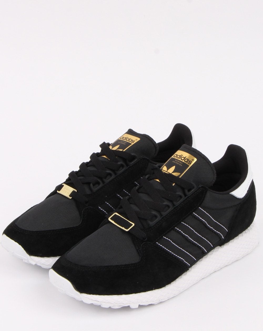 Adidas Forest Grove Trainers Black/Gold