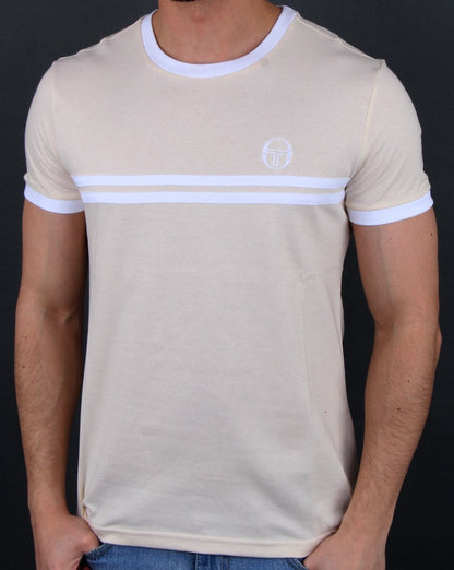 Sergio Tacchini Supermac T-Shirt Ecru/Weiß