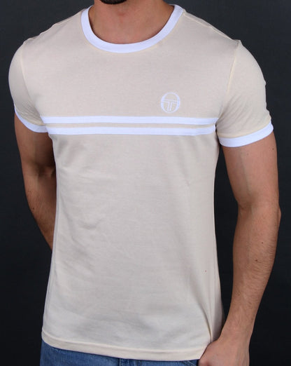 Sergio Tacchini Supermac T-Shirt Ecru/Weiß