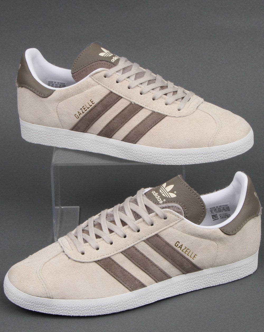Adidas Gazelle Sneakers Klar Braun