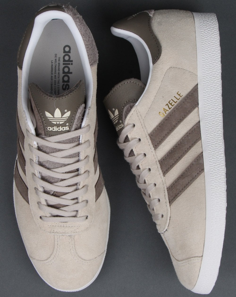 Adidas Gazelle Trainers Clear Brown
