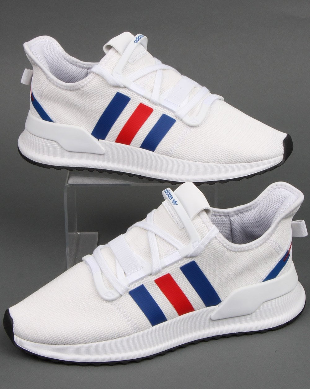 Adidas U_path Run Turnschuhe Weiß/Royalblau/Rot