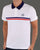 Sergio Tacchini Supermac Polo Shirt White/Navy/Red