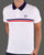 Sergio Tacchini Supermac Polo Shirt White/Navy/Red