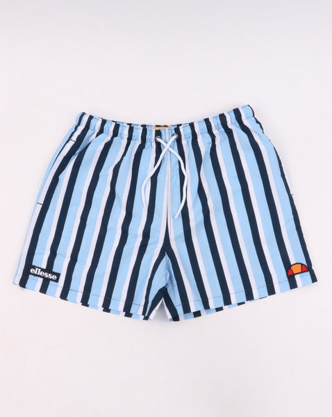 Ellesse Striped Swim Shorts Navy/light Blue