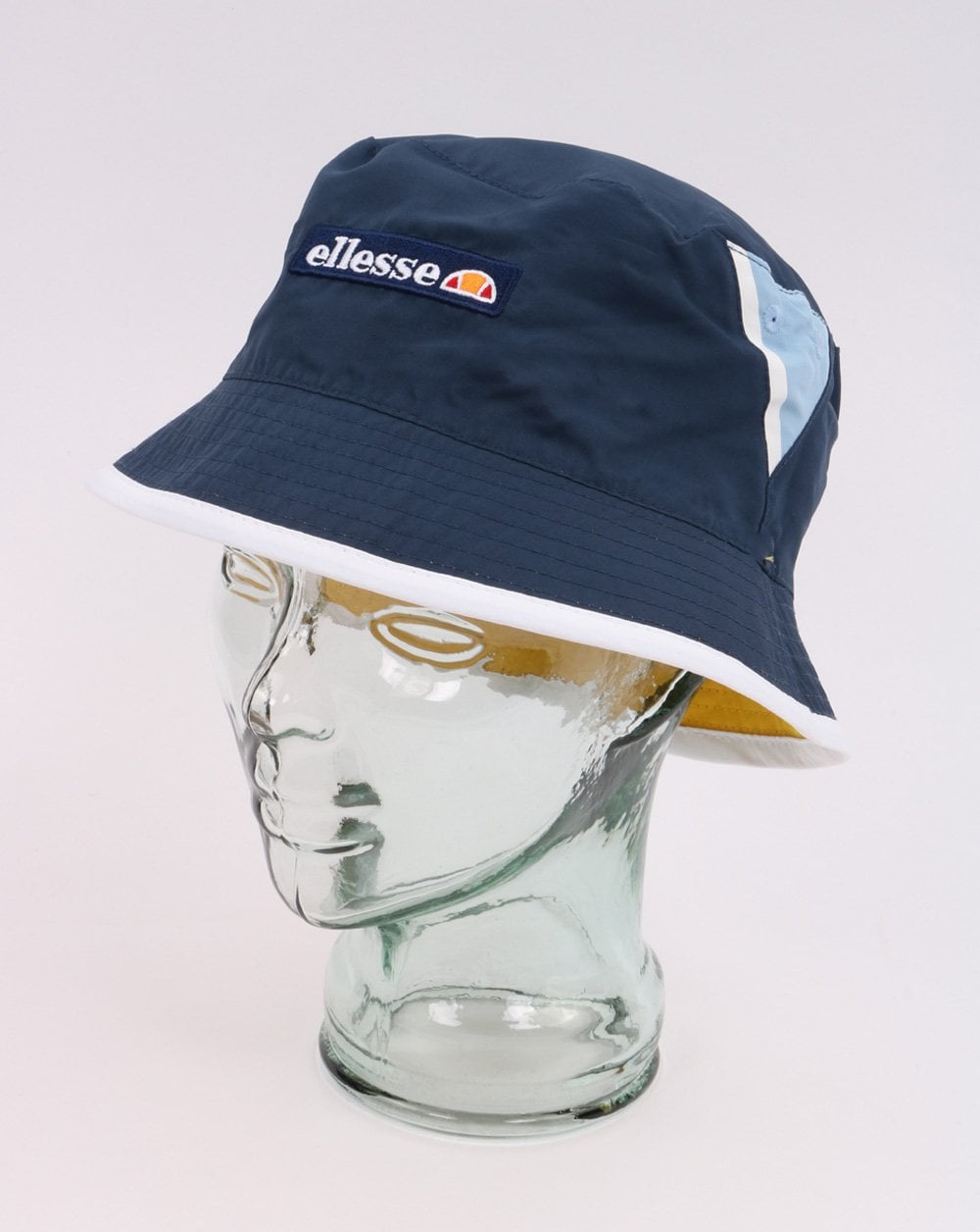 Ellesse Wendbarer Fischerhut Marineblau/Gelb