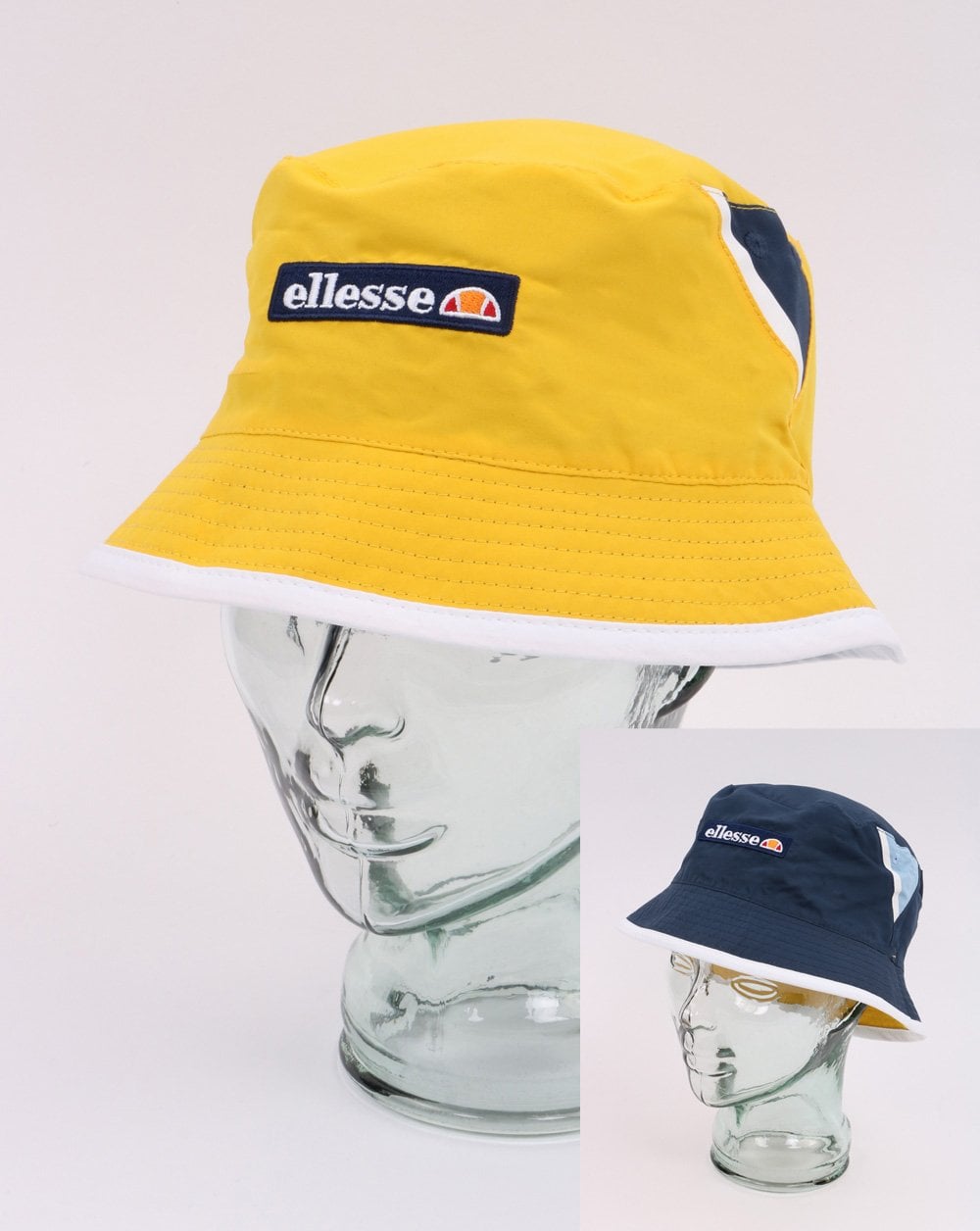 Ellesse Wendbarer Fischerhut Marineblau/Gelb