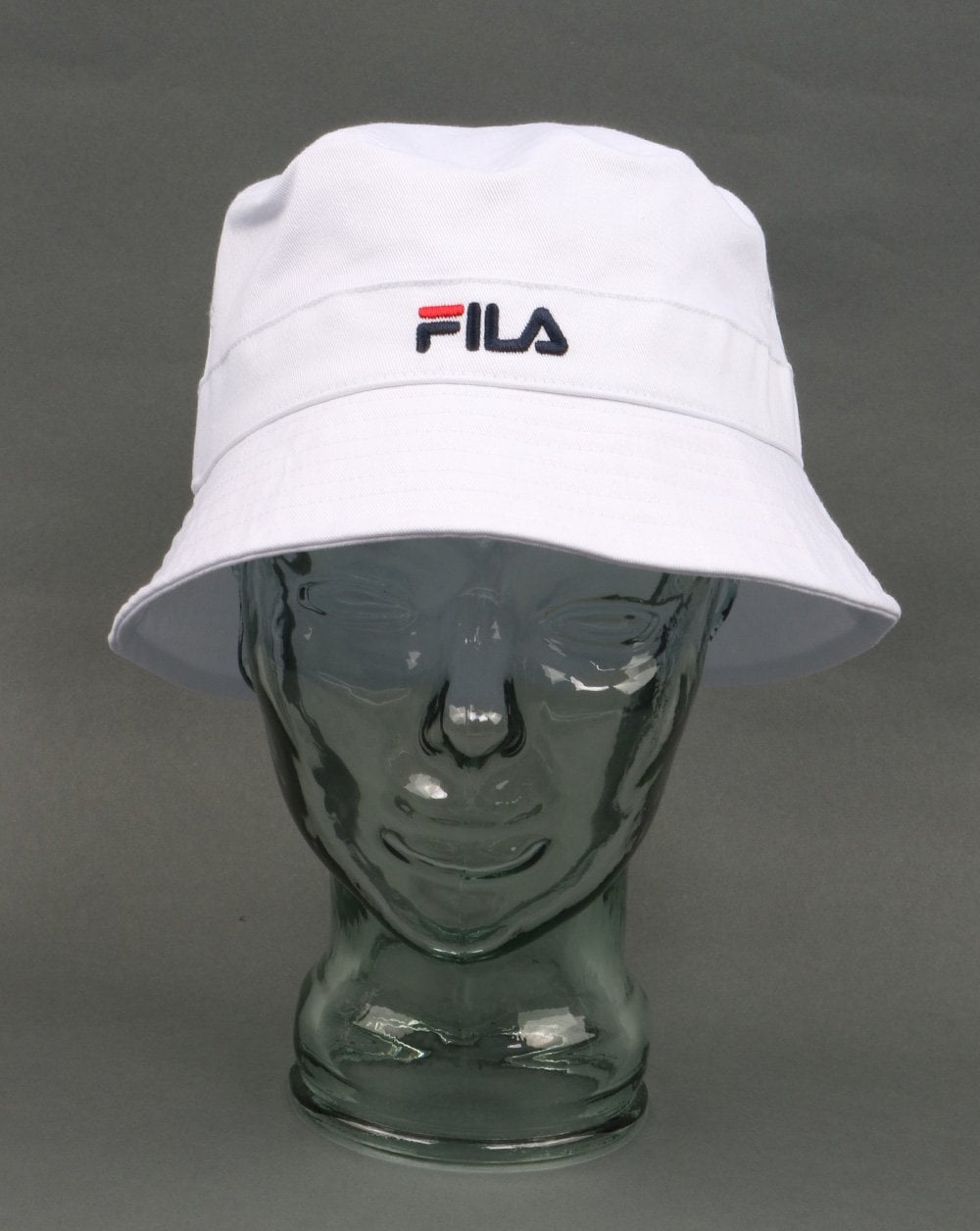 Fila Vintage Butler Bucket Hat White