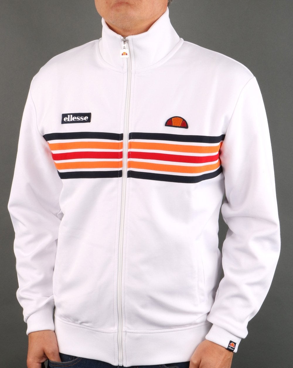 Ellesse Elite Trainingsjacke Weiß