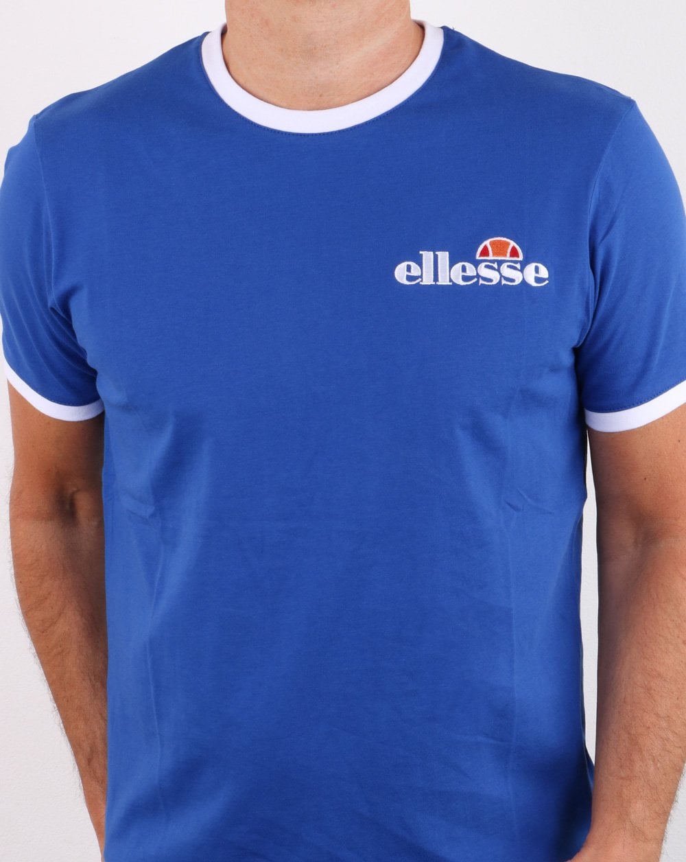 Ellesse Ringer T-Shirt Blau