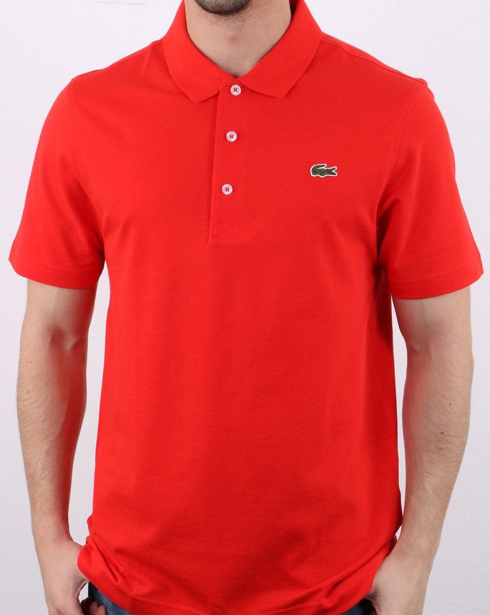 Lacoste Sport Poloshirt Rot