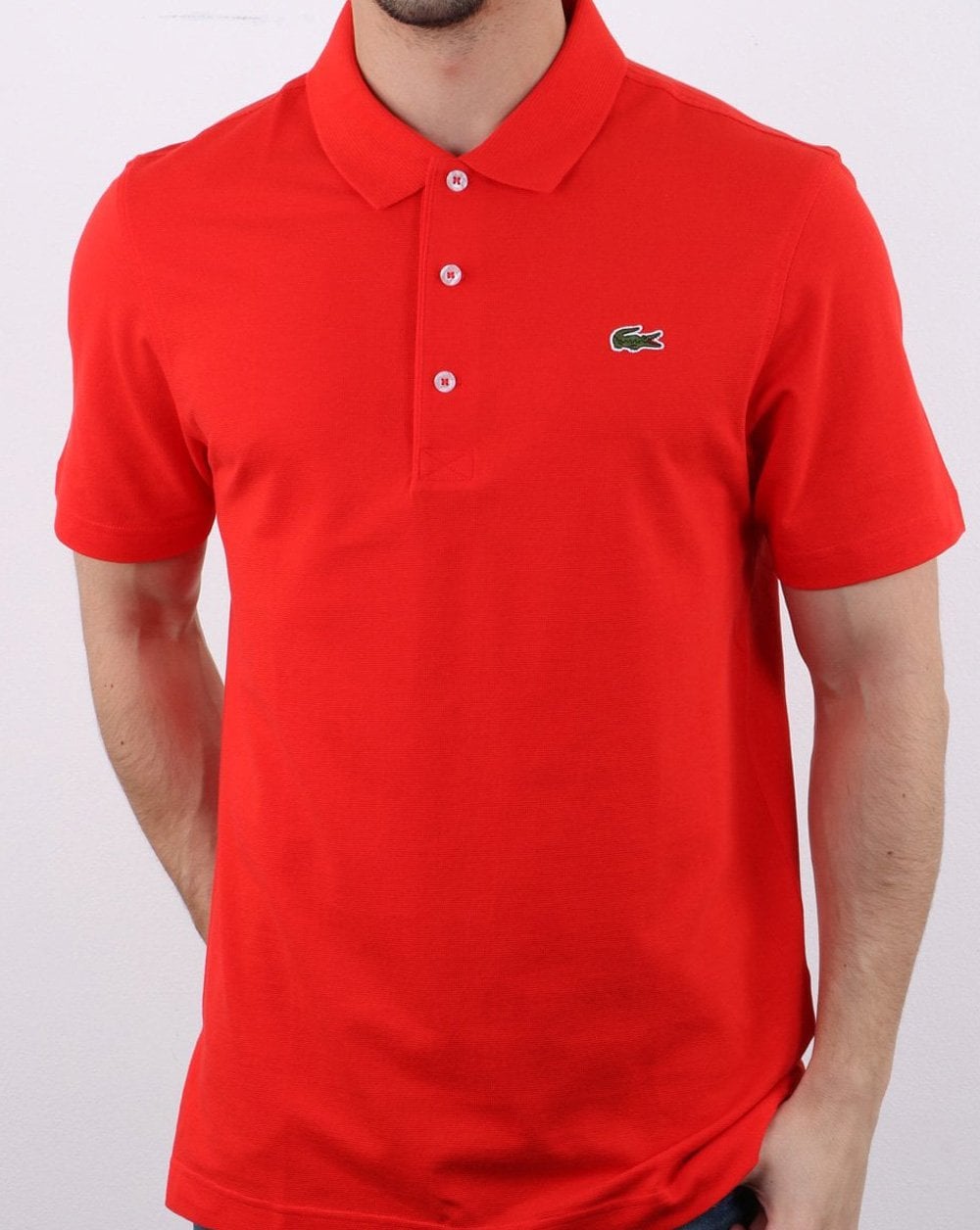 Lacoste Sport Poloshirt Rot