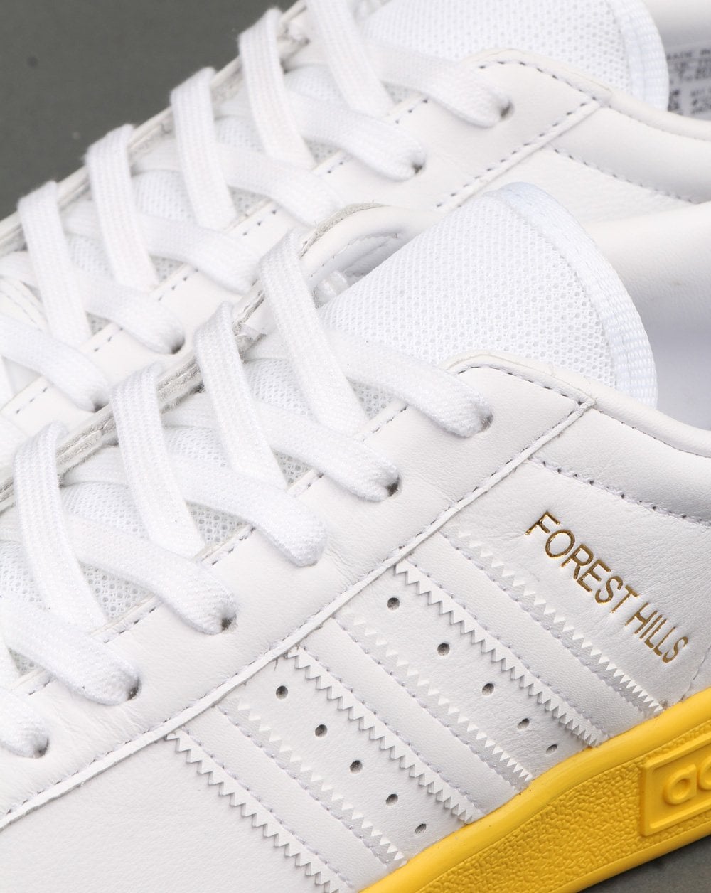 Adidas Forest Hills Turnschuhe Weiß/Gelb