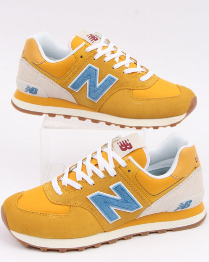 New Balance 574 Trainer Gelb