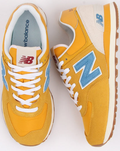 New Balance 574 Trainer Gelb