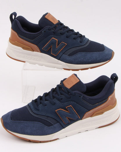 New Balance 997 Sneaker Marineblau/Braun