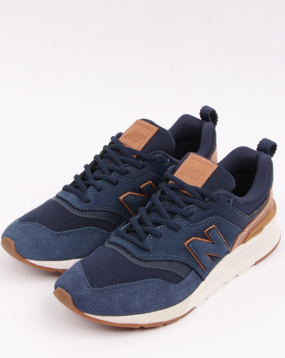 New Balance 997 Trainers Navy/brown