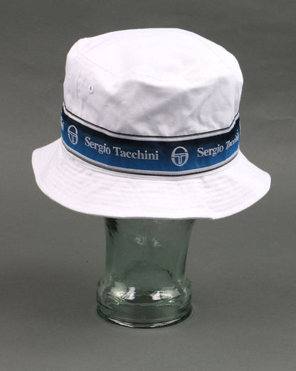 Sergio Tacchini Fischerhut Weiß