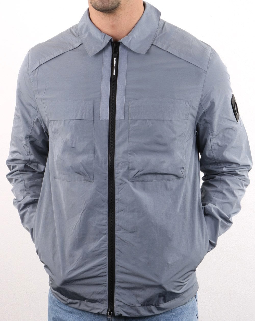 Marshall Artist Molecular Overshirt Silber