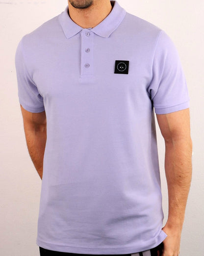Marshall Artist Siren Kurzarm-Poloshirt Flieder