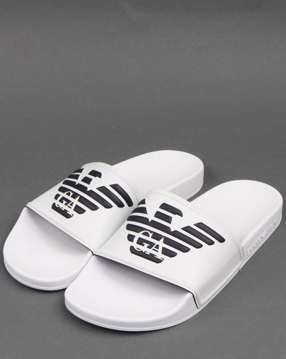 Emporio Armani Slider Optisches Weiß