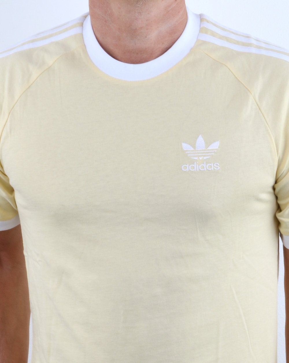 Adidas Originals 3-Streifen T-Shirt Easy Yellow