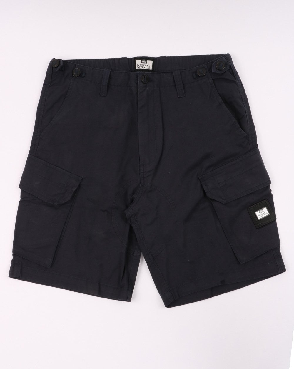 Weekend Offender New Jersey Cargo Shorts Navy