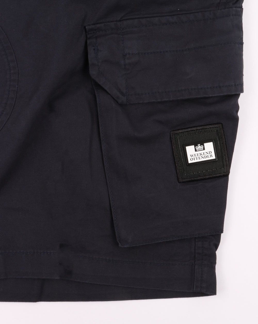 Weekend Offender New Jersey Cargo Shorts Navy