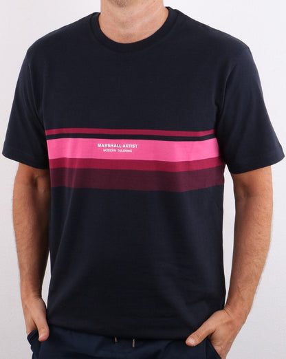 Marshall Artist T-Shirt Marineblau