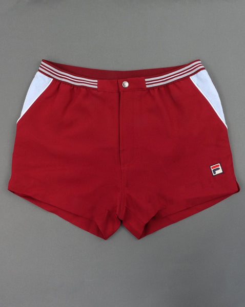 Fila Vintage High Tide 4 Shorts Claret/Sky