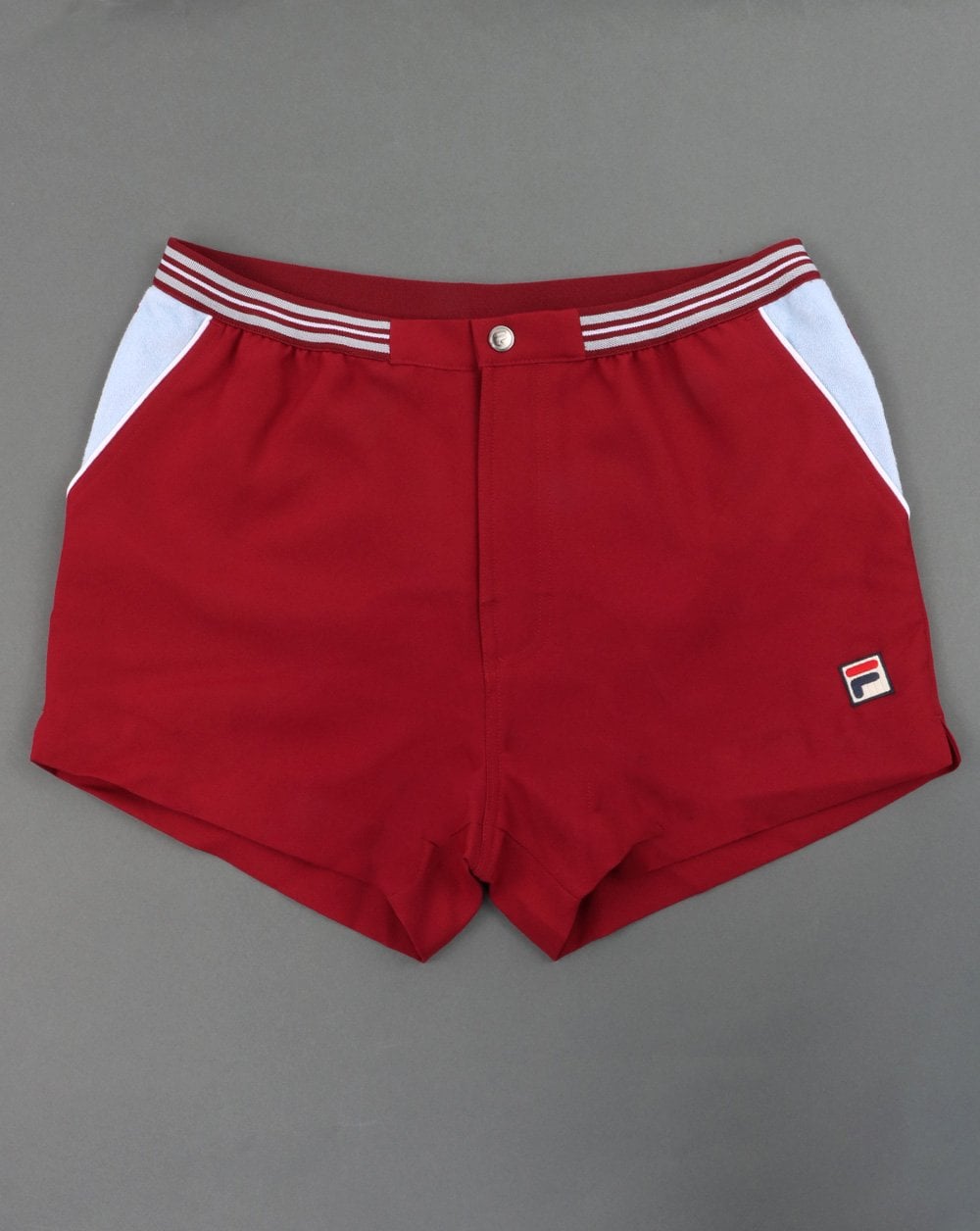Fila Vintage High Tide 4 Shorts Claret/Sky