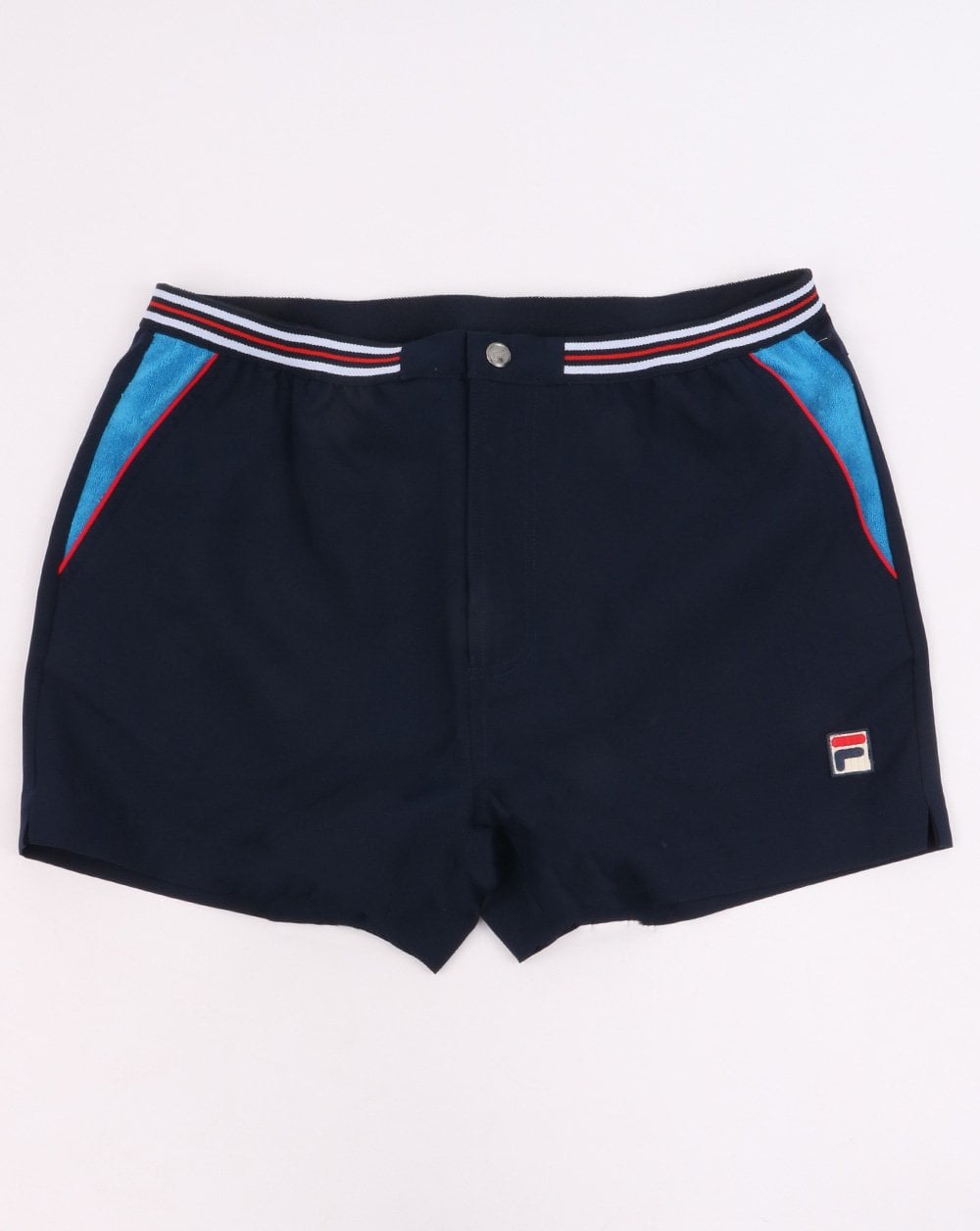 Fila Vintage High Tide 4 Shorts Navy/Royal Blue