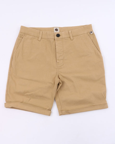 Pretty Green Preston Chino Shorts Stone