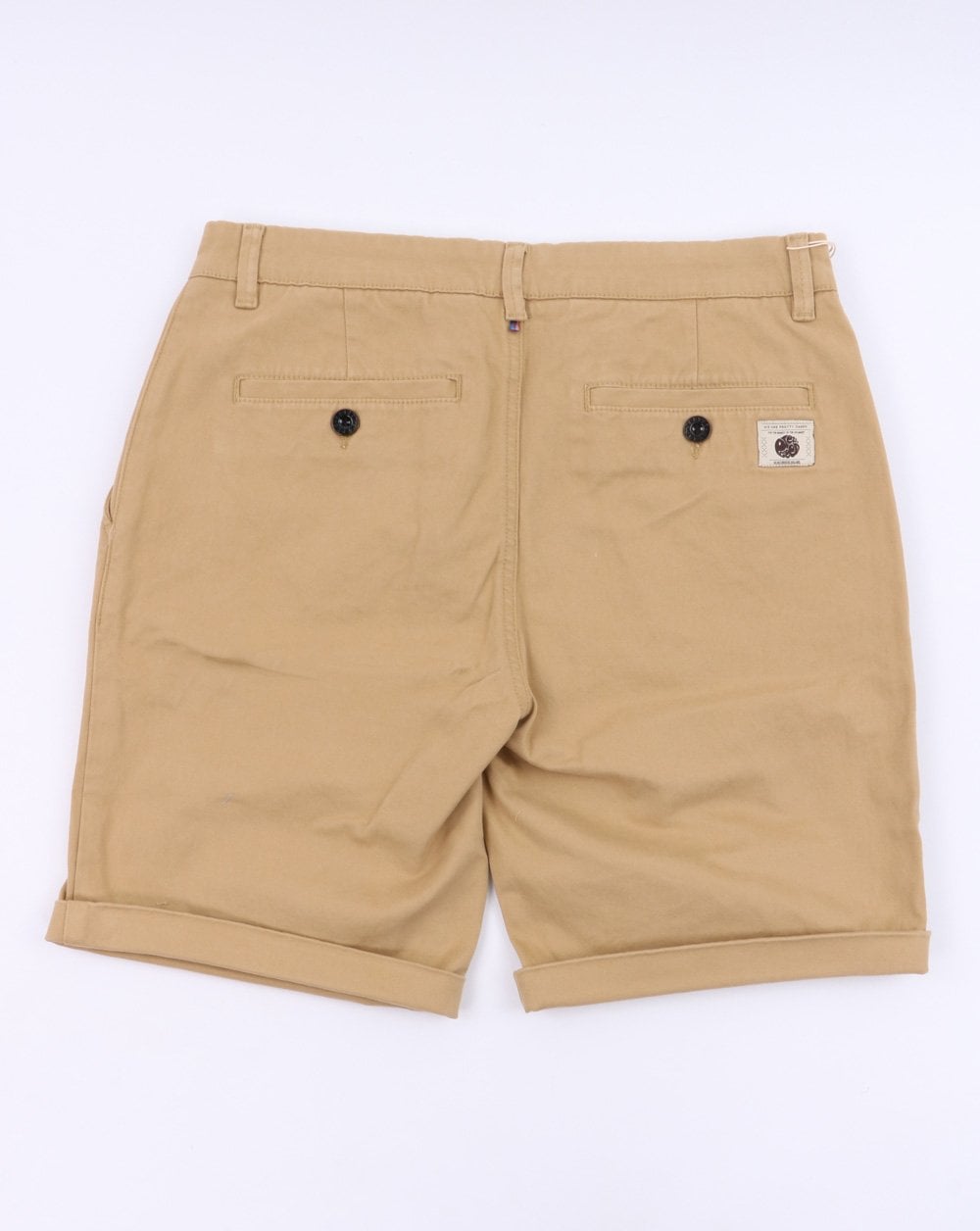 Pretty Green Preston Chino Shorts Stone