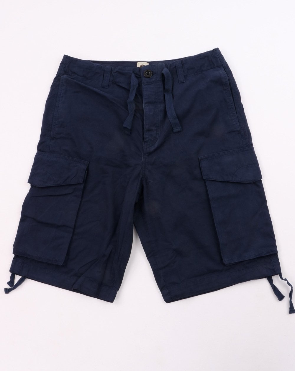 Pretty Green Connor Cargo Shorts, Marineblau