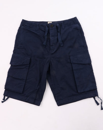 Pretty Green Connor Cargo Shorts, Marineblau