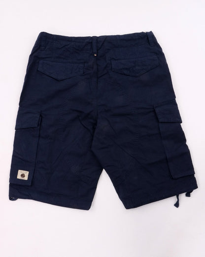Pretty Green Connor Cargo Shorts, Marineblau