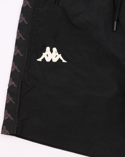 Kappa Banda Coney Badeshorts Schwarz/Weiß